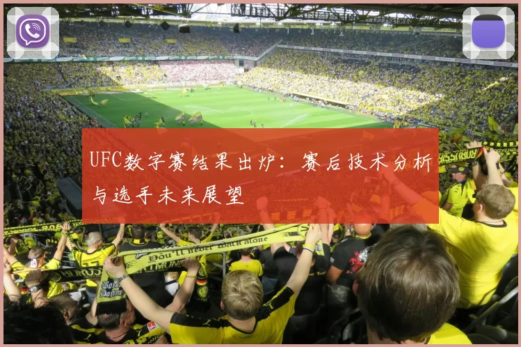 UFC数字赛结果出炉：赛后技术分析与选手未来展望